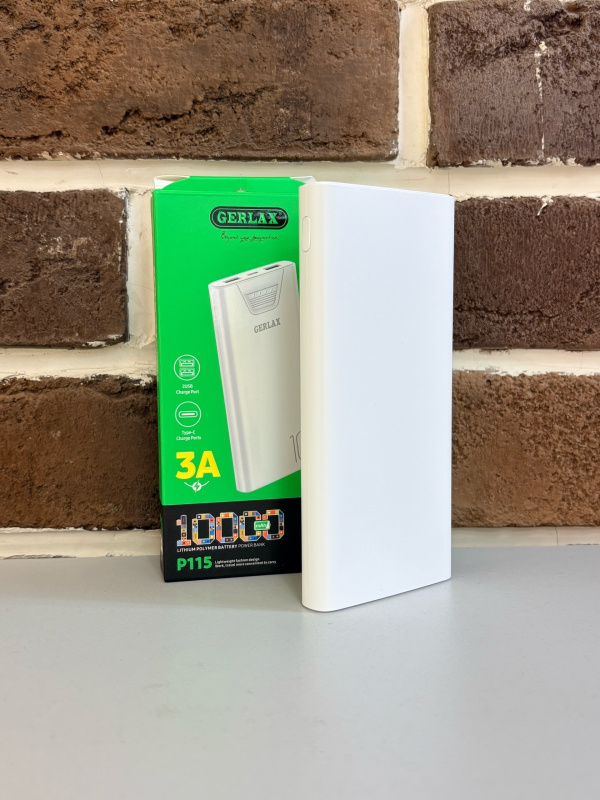 Внешний аккумулятор Gerlax P115 10 000 mAh